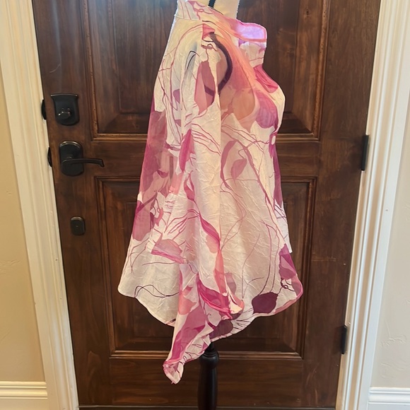 ic by Connie Pink/White Button Blouse - Picture 4 of 7